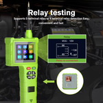 2023 Smart Hook P200 Pro Circuit Tester - 9-48V Intelligent Diagnostic Tool with LCD, Oscilloscope, Injector Testing
