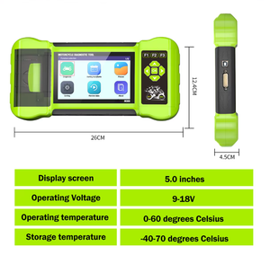 M300 Motorcycle Scanner with Printer - Handheld Diagnostic Tool for BMW, Harley, Ducati, Live Data, Fault Code Reader