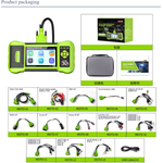 M300 Motorcycle Scanner with Printer - Handheld Diagnostic Tool for BMW, Harley, Ducati, Live Data, Fault Code Reader