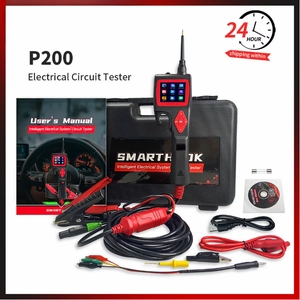 P-Series Automotive Diagnostic Tool - Multifunctional Circuit Tester with Oscilloscope, 0-5V Power, Relay &amp; Injector Testing