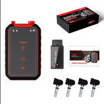 Tire Pressure Monitoring System Reset TPMS Replacement Tool TPMS Scanner with 4pc Sensors
