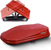 16 Cu. Ft. Red ABS+PC Roof Cargo Box with Dual-Sided Opening, 130 lbs Capacity, Aerodynamic Design for Vehicles with Racks