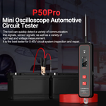 Wholesale DC 0-40V P50 PRO Car LCD Digital Electric Voltage Tester Pen Automotive Power Probe Circuit Tester