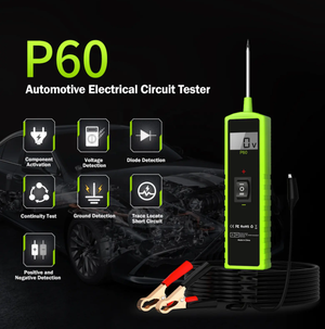 P60 Factory Direct Supply Power Probe DC 6-30V Vehicle Electrical System Diagnosis Instrument Automotive Circuit Tester