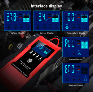 New Product BT1000 Battery Charger Lead Acid Portable Car Battery Charger Multi-function Automatic Battery Charger