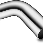 4" Inlet to 6" Outlet 23" Long Chrome Diesel Exhaust Pipe Tip Elbow, 45-Degree, Rust-Resistant, Easy Install for Cars, Pickups, Trucks