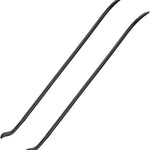 2-Pack 34645 Tire Mount and Demount Iron, 38in x 4/5in Black 40Cr Steel Tire Changing Tool for Auto and Truck Tubeless Tires