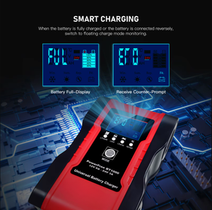 New Product BT1000 Battery Charger Lead Acid Portable Car Battery Charger Multi-function Automatic Battery Charger