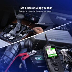 Automotive Circuit Tester - 0-70V Electrical Diagnostic Tool with TFT Display, Short Circuit Detection, 10M Cable for Cars &amp; Trucks