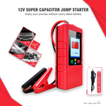 C158 Car Jump Starter Pure Capacitor Car Power Bank Short Circuit Reverse Polarity Protections USB Charging