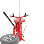 Portable Manual Tire Changer for 4" to 16.5" Tires, Adjustable Steel Bead Breaker for Motorcycles, Go-Karts, ATVs, Trailers, and Light Trucks, Lever-Action, Easy Assembly