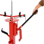 Portable Manual Tire Changer for 4" to 16.5" Tires, Adjustable Steel Bead Breaker for Motorcycles, Go-Karts, ATVs, Trailers, and Light Trucks, Lever-Action, Easy Assembly