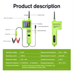 2023 Smart Hook P200 Pro Circuit Tester - 9-48V Intelligent Diagnostic Tool with LCD, Oscilloscope, Injector Testing