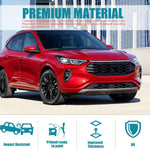 Front Bumper Cover for 2020-2022 Ford Escape, Black Plastic with Fog Light Holes, OEM Replacement (FO1014142, LJ6Z17D957AAPTM), Easy Install