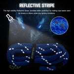 AXSIPEIX 7/8" x 30ft Kinetic Recovery Rope (31,700lbs) with 2 Soft Shackles, Heavy Duty Offroad Tow Kit for UTV, ATV, Truck, Car - Dark Blue