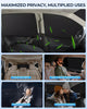 8-Piece Custom-Fit Window Shade Set for Toyota 4Runner 2010-2025, 420D Reflective Polyester, UV-Blocking, Privacy Sun Shades with Windshield and Steering Wheel Covers, Easy Install, Compact Storage