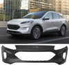 Front Bumper Cover for 2020-2022 Ford Escape, Black Plastic with Fog Light Holes, OEM Replacement (FO1014142, LJ6Z17D957AAPTM), Easy Install