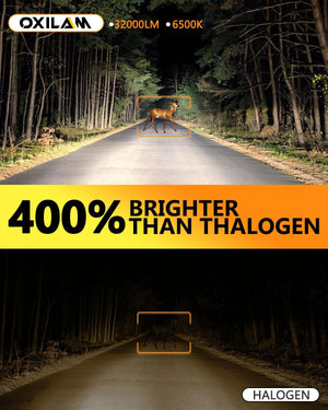 9005 9006 LED Fog Light Bulbs, 32,000LM 6500K Cool White, HB3 HB4 Plug-and-Play Combo, 400% Brighter, IP68 Waterproof, 60,000-Hour Lifespan, Pack of 4