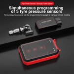 Tire Pressure Monitoring System Reset TPMS Replacement Tool TPMS Scanner with 4pc Sensors