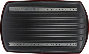 15.5 Cu. Ft. Red Waterproof Hard Shell Rooftop Cargo Box with Dual-Sided Access, Security Lock, Tool-Free Install, 130 lbs Capacity for Vehicles with Racks
